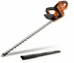 Dual-power Powerplus 67 Cm Heckenschneider Schwarz Und Orange