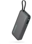 Powerbank 20000mah Usb-a/usb-c Mit Integriertem Usb-c-kabel, 55w - Grau