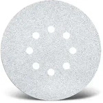 Menzer White Klett-schleifscheiben, 150 Mm, 8-loch, F. Exzenterschleifer,