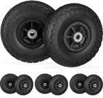 8 X Sackkarrenrad, Pannensichere Vollgummireifen, 4.1/3.5-4, 16 Mm Achse, Bis...