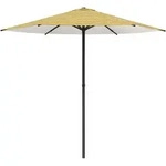Gartensonnenschirm 230 X 230 Cm Polyester Rechtwinklig Vidaxl