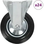 24 Stk. Bockrollen 160 Mm Vidaxl