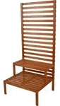 Jardinion - Sichtschutz Mit Pflanzentreppe, Blumentreppe, Eukalyptus, Terrasse...