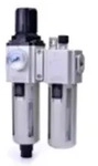 Riegler - Wartungseinheit 2-tlg. &raquo;ga&laquo;, Pc-beh., Bg 300, G1/4, 1,5-9 Bar, Ha