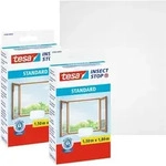 2x Insect Stop Standard Fliegengitter F&uuml;r Fenster - Insektenschutz...