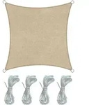 Mobili Rebecca - Rebecca Mobili Sonnensegel Markise Quadratisch Beige...