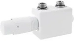 Ventil-armaturen Set Multiblock Wei&szlig; Universal Eck- Und Durchgangsform Inkl.