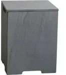 Elementi Abdeckung F&uuml;r Gasflasche In Sandstein-optik, Grau, 40 X 40 X 52 Cm (l X B X