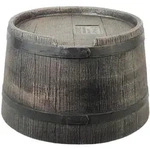 Nature Support De Baril D Eau De Pluie Aspect De Bois 45x28,5cm Marron