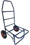 Relaxdays Transportwagen, Klappbarer Rollwagen, Hbt: 102x50x37 Cm, Luftbereift,...