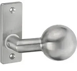 Amf - Knopfkurzschild 438 Gekr&ouml;pft, Drehbar, 87x32x6 Mm, Knopf &Oslash;...