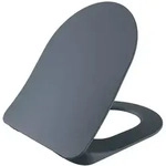 Creavit - Duroplast Wc Sitz Toilettensitz Absenkautomatik Softclose Basalt Matt