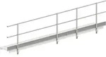 Layher Seitenschutz F&uuml;r Alu-steg 600 4,75m L&auml;nge