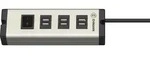 Ehmann - Usb Multilader 6-port 6,3 A Usb Ladestation 6x Usb-a Usb Pd Aluminium,