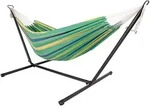 Spetebo - Doppel H&auml;ngematte Xxl Mit Gestell - 4384 - Outdoor 285x120x110 Cm -...