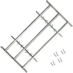 Vidaxl - Fenstergitter Verstellbar Mit 3 Querst&auml;ben 700-1050 M 83080