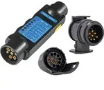 Caravan Camping Tester 7-pol Stecker + Kupplung + 13-pol Adapter