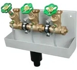 Schl&ouml;sser Armaturen - Schl&ouml;sser Kompakt-verteilerstation 3-strang Verteiler -