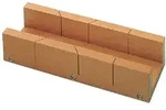 Ece - Gehrungsschneidlade L300xb62xh37mm Rotbuchenholz Lackiert