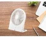 Reality Leuchten - Schreibtisch Ventilator Breezy - 3 Stufen, Wei&szlig; H&ouml;he 23cm...
