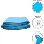 Waterman - Poolfolie Ersatzfolie Rundbecken 600x150cm - Dicke 0,8mm - Keilbiese...