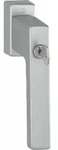 Hoppe - Fenstergriff Toulon Sperrzylinder Tbt, Vk 7x43 Mm , Edelstahl Effekt