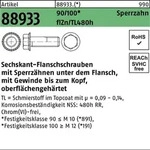 Sechskantflanschschraube R 88933 Sperrz. Vg M 8 X 25 90/100 Zinkbesch. Gleitm. Flznnc