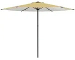 Gartensonnenschirm 300 X 300 Cm Polyester Rechtwinklig Vidaxl