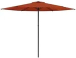 Gartensonnenschirm 300 X 300 Cm Polyester Rechtwinklig Vidaxl