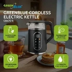 Elektrischer Wasserkocher Greenblue Gb670 B Kabellos 2200w 1.7l