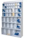 Lagersystem Multistore Wand-set 44 Klarsichtbeh&auml;lter Hochschlagfest