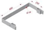 Hymer Wandhalter U-form 210 Mm