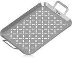 Edelstahl Grillschale 44 X 26 X 4,5 Cm Grillpfanne, Gem&uuml;seschale, Tropfschale -
