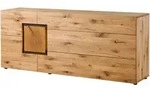 Sideboard Wildeiche 160x43,5x80 Natur Ge&ouml;lt/lackiert Kitzb&uuml;hel 128
