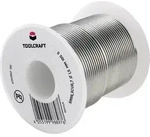 Toolcraft - L&ouml;tzinn, Bleifrei Spule Sn99,3cu0,7 Rol1 100 G 1.5 Mm