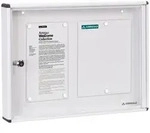 Arregui - Pan41 Schaukasten Aus Aluminium F&uuml;r 2 Din A4 Bl&auml;tter Wetterfester
