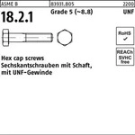 Sechskantschraube R 83931 M.unf-gewinde/schaft 1/4 X 4 1/2 Grade 5 (8.8)