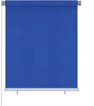 Au&szlig;enrollo 120x140 Cm Blau Hdpe Vidaxl
