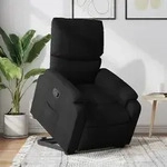 Relaxsessel Mit Aufstehhilfe Schwarz Stoff Vidaxl