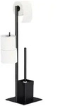 Wc Garnitur Mit Toilettenpapierhalter, Stehend, F&uuml;r Bad, Hbt: 72 X 25 X 20 Cm, Stand