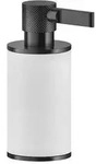 Gessi - Inciso Stand-seifenspender, Beh&auml;lter Wei&szlig; Matt, 58537187