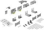 Fp - Hettich Topline L Schiebet&uuml;rbeschlag-set 1500 X 2600, 2-t&uuml;rig 18-30 Mm,...