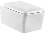 Rettangolo, Wc Set, Sp&uuml;lrandlos, Mit Sitz, Wei&szlig;, 37573518 - Gessi