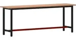 Werkbank 220x55x81,5 Cm Massivholz Buche Und Metall Vidaxl