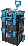 H&ouml;gert 4-in-1 Mobiler Werkzeugwagen Modu-a