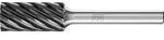 Pferd Tools Hartmetall Hochleistungsfr&auml;sstift Inox Zylinder Zya &Oslash; 12x25 Mm