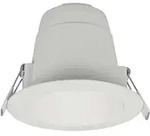 Einbaustrahler Lampe Wohnraumleuchte Metall Wei&szlig; Led Farbwechsel Ip44 D 11 Cm