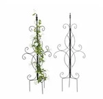 Relaxdays Rankhilfe, 2er Set, Hbt 116 X 45 X 45 Cm, Rankgitter F&uuml;r...