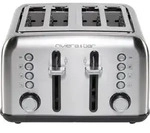 Riviera&bar Toaster Stainless Steel 4 Short Slots