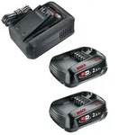 Gardena 14914-20 Starter Kit Qc Al 18v-44 + 2 X 2,5 Ah Soc Werkzeug-akku Und